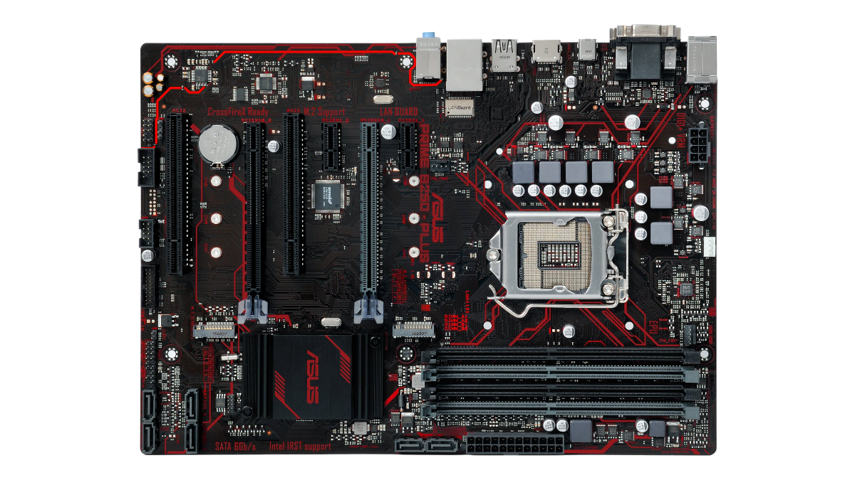 Ремонт материнских плат  Asus PRIME B250 Plus в Москве